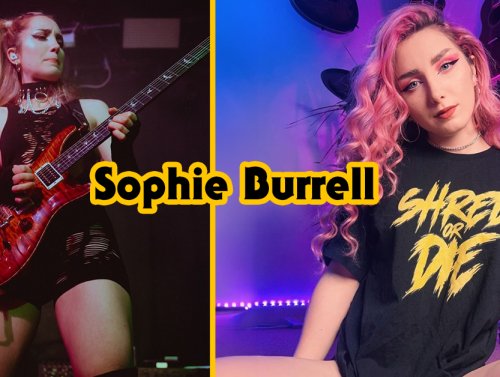 Metal guitarist Sophie Burrell is melting faces (and hearts) 1