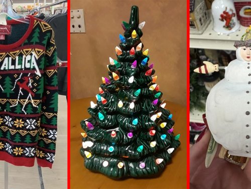 Thrifting for Christmas decor might as well be an Olympic Sport (30 Photos) 1