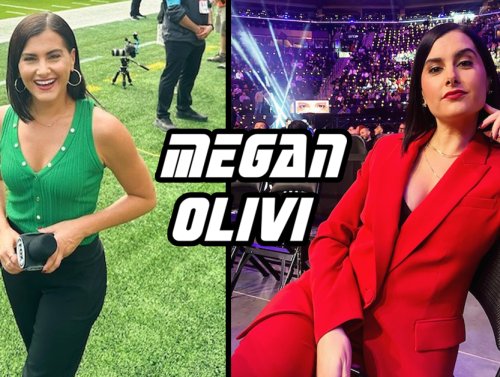 Sports broadcaster Megan Olivi is a multitasking champion (25 Photos) 1