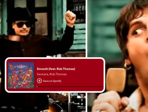 25 years ago Santana and Rob Thomas slapped our t*ts off with ‘Smooth’ 1