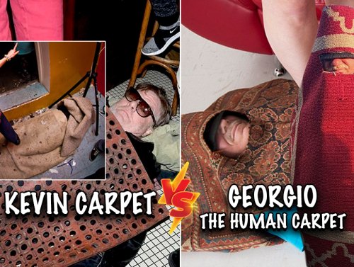 I Stepped on NYC’s Carpet Man: A Bizarre True Story 1