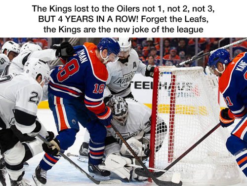 Round 1 is almost done and unlike the Kings, NHL playoff memes are still in it (45 Photos) 1