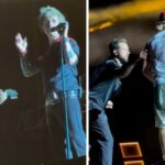 Green Day concert-goer kicked off stage after playing ‘Wonderwall’ by Oasis 30