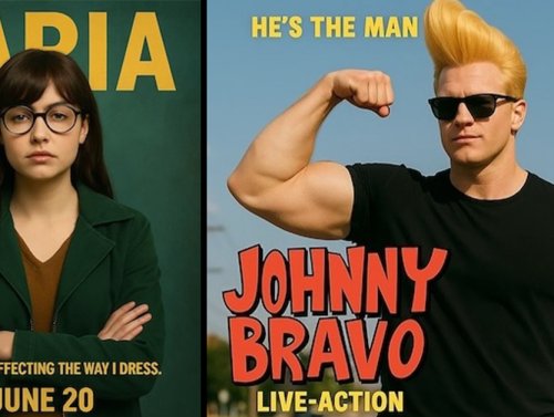 Live Action Versions of Animated Shows and Films Are Both Striking and Insane 1