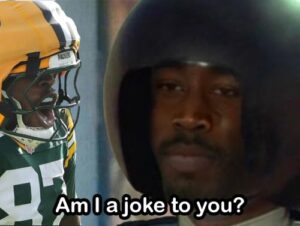 Internet Dubs Packers Receiver Romeo Doubs the Face of the Guardian Cap 17