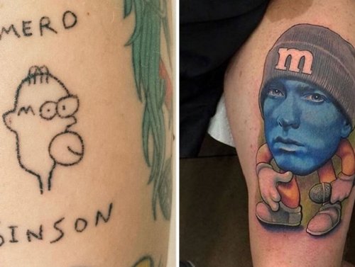 Just Rolled Out Of The Parlor: Funny Tattoo Fails 1